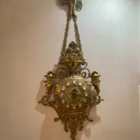 ساعت دیواری برنزی