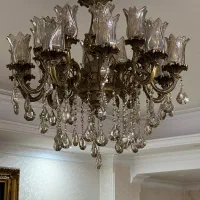 لوستر ۲۲شاخه برنز