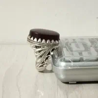 انگشتر عقیق دستساز