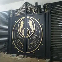 آهنی درب  باغی حیاطی درب ویلا باغ در خانه