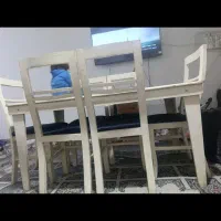 مبل هفت نفره چوب روسی ، میز نهار خوری6نفره