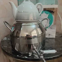 ست کتری قوری آکبند  کتری قوری روی گازی