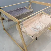 گهواره دوقلو سنتی ننو