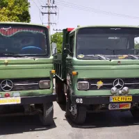 خاور نیسان حمل نخاله و مصالح شن اجر بلوک