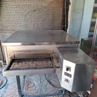 فر ریلی پیتزا دهنه ۵۰ استیل کاوه