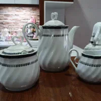 دو تا سرویس چای خوری چینی رویال