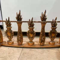 گارد شومینه برنزی(برنجی)