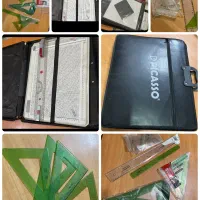 تعدادی وسایل معماری مهندسی نقشه کشی