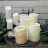 شمع تمام پارافین باتری خور