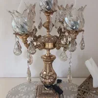 ست لوستر و آباژور برنز