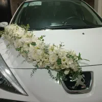 گل آرایی ماشین عروس