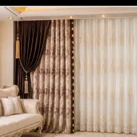 والان ساتن قهوه‌ای ای شکلاتی