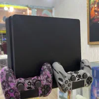 Ps4 اسلیم یک ترا کپی خور با ۲ دسته در حد صفر