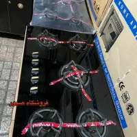 اجاق گاز رومیزی  پنج شعله چدن گرد جنرال /۸ میل