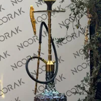 قلیان  برنجی برند نوراک