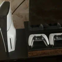 ps5 اسلیم دیسک خور + دسته اضافی