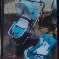 کالسکه و کرییر ایتالیایی فلزی ودومنظوره