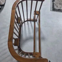تخت چوبی نوزادی قابل تنظیم ارتفاعی