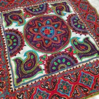 پته|فرش|کرمان, |دیوار