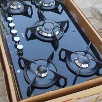اجاق گاز صفحه ای رومیزی +5 سال گارانتی شیشه