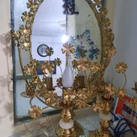 آیینه شمعدان قدیمی