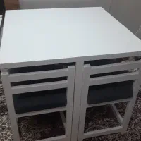 میز غذا خوری کم جا ۴ نفره
