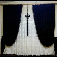 دو عدد پرده کاملا نو و شسته شده