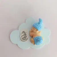 گیفت نوزاد چارت قدساعت نوزادی شبخواب اکسسوری نوزاد