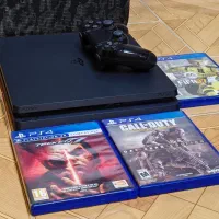 ps4 slim با لوازم