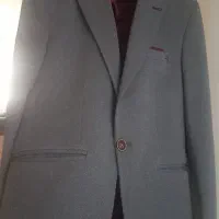 کت پسرانه طوسی مناسب۱۱ تا۱۴سال چندساعت پوشیده شده