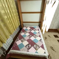 تخت دونفره کم‌جا چوب