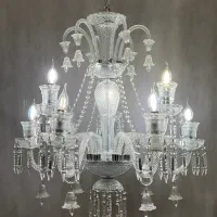 لوستر باکارا رنگ سفید «تولیدکننده»