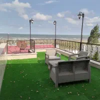 ویلا دوبلکس ساحلی انزلی  تراس بزرگ