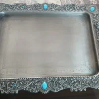 سینی نگین فیروزه