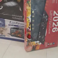 سه تکه لوازم خانگی ، جارو برقی ، توستر و اجاق گاز