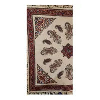 سفره قلمکاری شده با جعبه طرح چوگان و کارت گارانتی