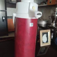 فلاکس خارجی ۱۰ لیتری قدیمی آنتیک چرمی