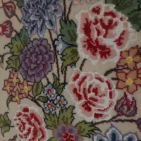 تابلو فرش گره نخ و ابریشم
