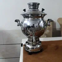 سماور8 لیتری کوره دار.