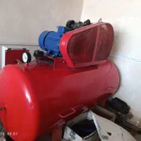 تانکر باد  بزرگ  1000 لیتری و ابزارآلات مکانیکی