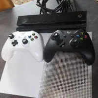 Xbox one s یک ترابایت + دوربین کینکت+یک دسته اضافه