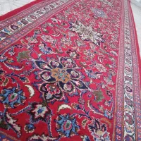 فرش کناره پشمی دستباف قدیمی