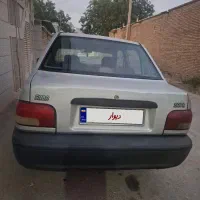 ماشین پراید نقرهای