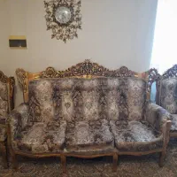 مبل استیل منبت کاری بسیار تمیز