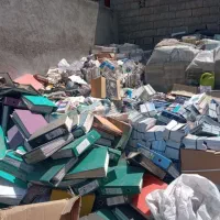 خریدارضایعات کاغذ کارتن پلاستیک آهن فلزات رنگی