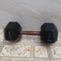 یک عدد دمبل ۱۰ کیلویی