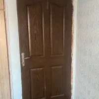 درب چوبی