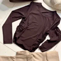 ست ورزشی / کراپ چین دار لگ