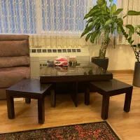 چهار عدد عسلی به همراه جلو مبلی.