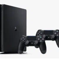 ps4 اسلیم یک ترابایت دو دسته در حد